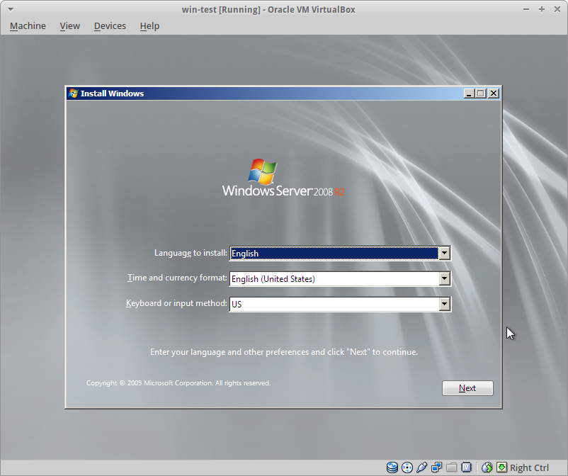 working-win-server